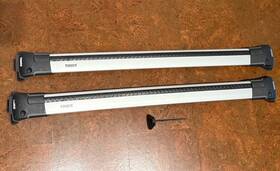 Th7504 Thule Aeroblade Crossbars 43-1/4 Inch - 45-1/4 Rail Spread
