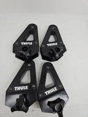 Thu503 Thule 503 503000 Load Stop Square Bars 3.5 Inch Set Of 4