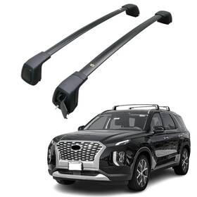 C83-pali Titopena Roof Rack Cross Bars For Hyundai Palisade 2019-2025 Lockable Aluminum