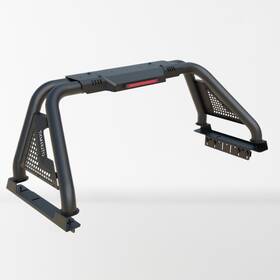 Tkmauto 647567348901 Sport Bar Roll Black Steel No-drill Compatible With Full-size Trucks