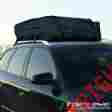 Tlrr-bag-bk Topline Autopart Blk Rainproof Roof Top Rack Cargo Carrier Bag Trunk Bed Hitch Mount Interior T29