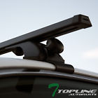 Tlrr690m54bkfrc001 Topline Autopart Black Aluminum Window Frame Roof Rail Rack Cross