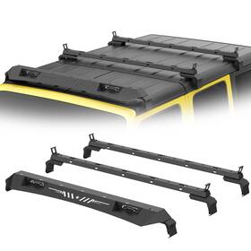 Tmy.b023 Tokmowin Roof Rack Cross Bars For 2007-2024 Jeep Wrangler Jk Jl Gladiator Jt 2&4 Door