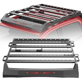Tmy.f108 Tokmowin Versatile Roof Rack Cargo Luggage Carrier Fit 2005-2023 Toyota Tacoma Double Cab