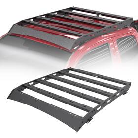 Tmy.f301 Tokmowin Top Roof Rack Cargo Carrier Basket Steel For Toyota Tacoma Double Cab 2005-2023