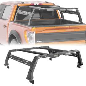 Tmy.h004 Tokmowin Universal Pick-up Truck Overland Trunk High Bed Rack Cargo Luggage Carrier Black
