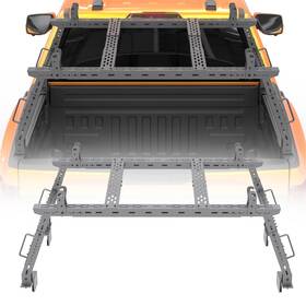 Tmy.h012 Tokmowin Adjustable Steel Pick-up Truck Trunk Bed Rack Cargo Carrier For Toyota Tacoma