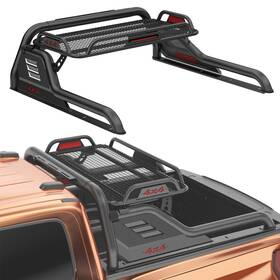 Tmy.wg044 Tokmowin Adjustable Truck Bed Chase Rack Roll Bar With Pallet For 05-24 Toyota Tacoma