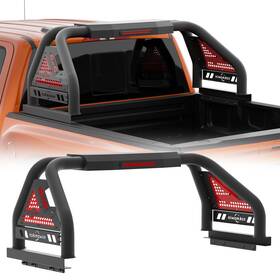 Tmy.wg047 Tokmowin Adjustable Roll Sport Bar Chase Roof Rack Bed For F-150/ Truck/silverado/ram