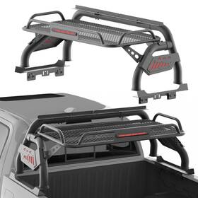 Tmy.wg050 Tokmowin Adjustable Truck Bed Chase Rack Roll Bar For Tacoam Ranger Nissan Frontier Black
