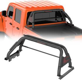 Tmy.wg052 Tokmowin Removable Truck Roll Sport Bar Rack Bed Black For Chevy Silverado Ford F150