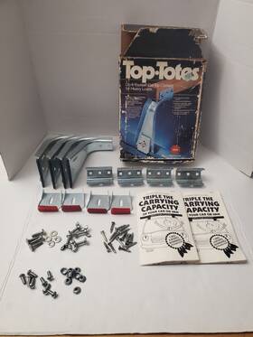 Tt-30 Top-totes Vintage Diy Car-top Carriers For Heavy Loads. Model
