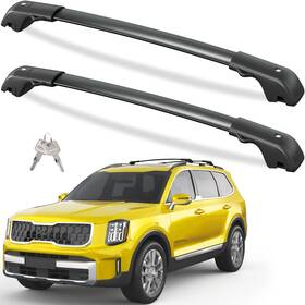 Ta13489at979ps Topcn-autoparts 2pcs Roof Rack Cross Bar 2023 2024 For Kia Telluride X-pro Sx 3.8l V6