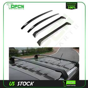 Ta838118101p Topcn-autoparts Roof Racks Cross Bars For 2017-2018 Mazda Cx-5 Blk Side Rails 4pcs New
