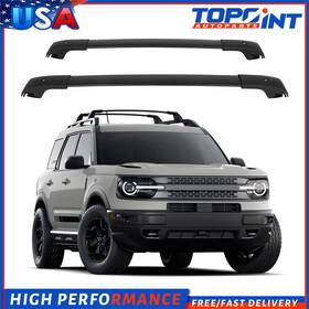 Ae131ng169p Topoint Roof Rack Cross Bar Fits 2016-2019 Ford Explorer Aluminum Luggage Cargo Carrier