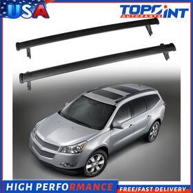 Ap10658601l Topoint 2x Autodayplu For 2018-2021 Chevy Traverse Cross Bars Top Roof Rack High Quality