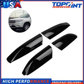 Ap16083001l Topoint Set Of 4 Roof Rack Cover Rail End Shell Waterproof For Toyota Highlander 08-13