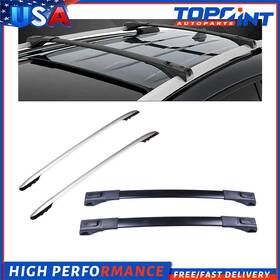 Topoint Ap833257101l Black Roof Rack For 2013-2018 Toyota Rav4 Baggage Cross Bars And Rail Carrier