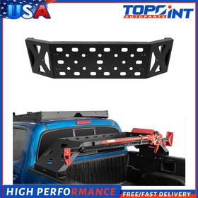 Le16952301le Topoint Truck Bed High Ladder Rack For 2005-2015 Toyota Tacoma Black Steel Cargo Carrier