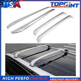 Le83811701le Topoint Aluminum Roof Rack Set For 2014-2018 Toyota Highlander Cross Bar Rail