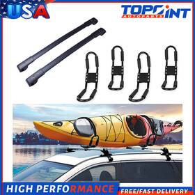 Le83813701le Topoint Roof Rack Cross Bars Kayak Carrier For 2014-2019 Subaru Forester Aluminum