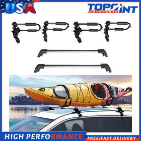 Le83817801le Topoint Cross Bar With Lock Kayak Rack For 2013-2018 Mitsubishi Outlander Roof Set