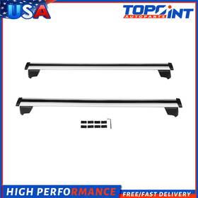 Topoint Pa16082301l Aluminum Roof Rack For 2012-2015 Audi Q5 Sq5 Cross Bar Black Luggage Carrier