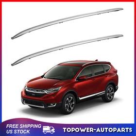 To10657as604p Topower For Honda Crv Cr-v 17-22 Roof Rack Side Rails Set Silver Luggage Carrier