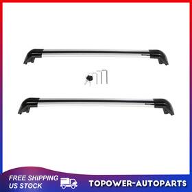 To10666at601p Topower Black For Kia Sorento 2015-2021 2022 Roof Rack Rail Cross Bar Luggage Carrier