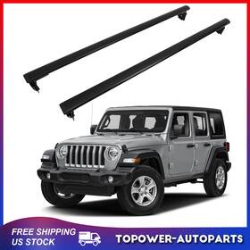 To11709at655p Topower For Jeep Wrangler 2011-2021 Roof Rack Cross Bar Luggage Carrier