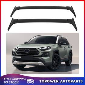 To11815at283p Topower For 2019-2023 Toyota Rav4 Adventure Trd Off-road Aluminum Roof Rack Cross Bars