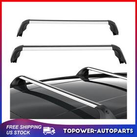To16139at703p Topower For Toyota Corolla Hatchback 2019-2020 Roof Rack Cross Bars 2-bar