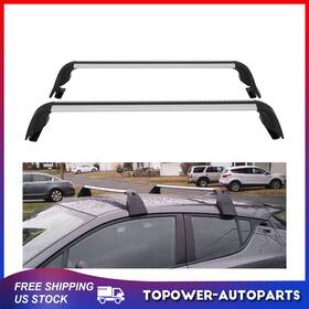 To16995as528p Topower For Toyota C-hr Chr 2017-2021 Roof Rack Cross Bar Set Luggage Cargo Carrier