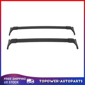 To16999at538p Topower Pair Top Cross Bar Rail For 17-2021 Nissan Kicks Roof Rack Luggage Carrier