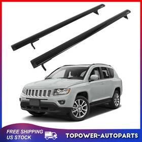 To17462at752p Topower Cross Bar For 11-16 Jeep Compass Aluminum Luggage Carrier Roof Rack Crossbar