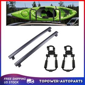 To83372at291p Topower For Jeep Grand Cherokee 11-18 Roof Rack Cross Bar Anti-theft Lock Kayak Kit