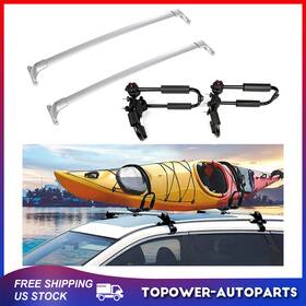 To83829at166p Topower For 2014-2018 Infiniti Qx60 Jx35 Roof Rack Cross Bars Aluminum Kayak