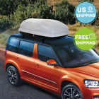 Tovendor-us113 Aosom Roof Cargo Box Car Top Carrier Mount 659438879681