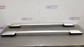 148.to1516 Toyota 16 2016 4 Runner Luggage Rack Roof Rail Set Silver