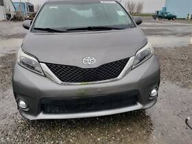 148.to1q16 Toyota Black Passenger Right Luggage Rack Fits 2016 Sienna Oem