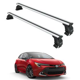 5436576 Toyota For Corolla Hatchback 2018-2025 Roof Rack Cross Bars Normal Silver