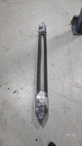 63447-35050 Toyota 2010-2024 Oem 4 Runner Roof Rails 5th Gen With Black Cap