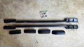 6344835050 Toyota 2010-2024 4runner Roof Rack Black Side Rails Oem From A 2019 Orp