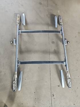 63460-60060-b0 Toyota 03-06 Lexus Gx470 Full Luggage Roof Rack Rail Assembly Gray