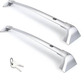 8265156415 Toyota Locking Roof Rack Crossbars Highlander 2020-2024 Xle Limited Silver