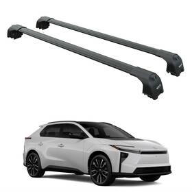 Ky-5456772 Toyota For Bz Roof Rack Cross Bars Flush Rail Black
