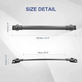 Sdp10458c593v Toyota For Sienna 2011-2020 Roof Rack Cross Bar Luggage Carrier
