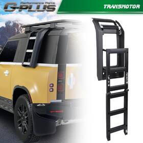 Trans0721-573 Transmotor2013 Fit For Land Rover Defender 90 Or110 2022 L663 Side Roof Rack Access Ladder