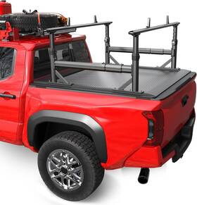 C1570v07 Trumgeta 900lb Truck Bed Rack For Tacoma 2005-2026 And Gladiator 2021-2026 With Tonneau Cover
