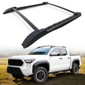Tt-tca24xlj Trumgeta Roof Rack Crossbars 260lbs Fit 2024-2026 Toyota Tacoma Double Cab Black Aluminum